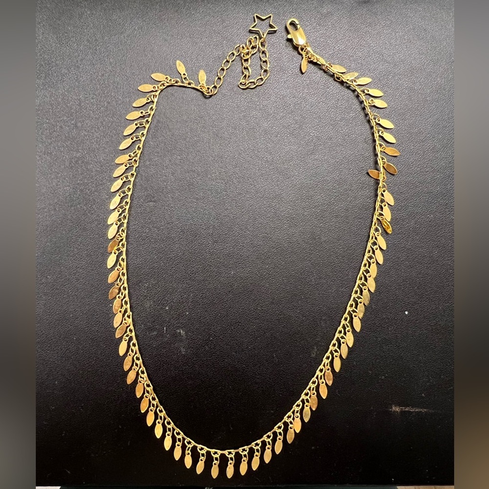 Gold plated necklace / choker